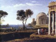 Claude Lorrain Landscape with Aeneas at Delos china oil painting reproduction